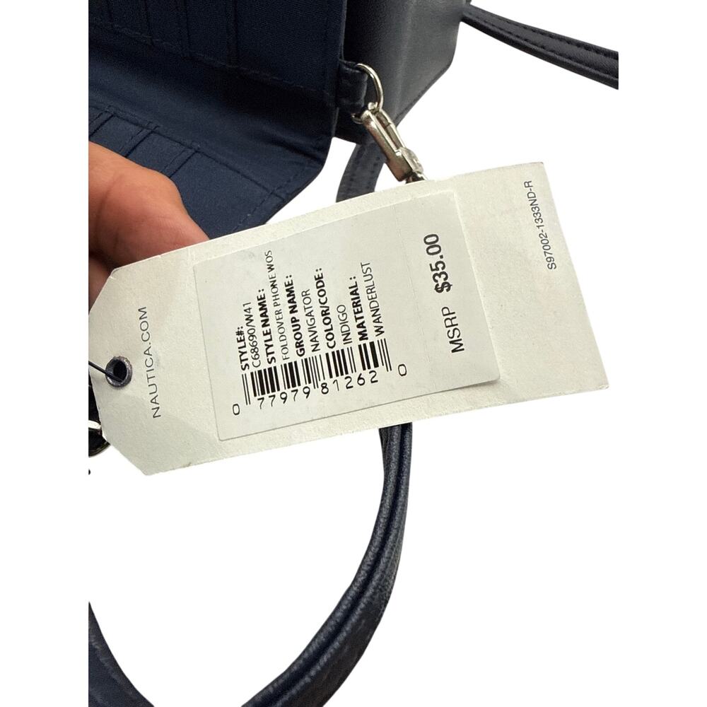 Nautica Navigator foldover phone wallet Crossbody - Picture 6 of 10